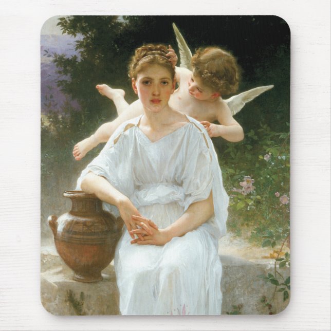 Whisperings of Kärlek, First Reverie by Bouguereau Musmatta (Framsidan)