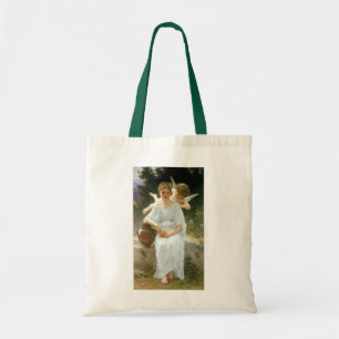 Whisperings of Kärlek, First Reverie by Bouguereau Tygkasse