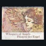 Whispers of Änglar - Flüstern der Engel Kalender<br><div class="desc">Blev i mjuka ro och gyllene toner ger änglar skönhet, nåd och milt ljus. De påminner oss om att varje dag har en tyst välsignelse i väntan på att ses med hjärtat. Låt deras närvaro inspirera er att gå med hopp, omge er med skönhet och visa vänlighet var ni än...</div>