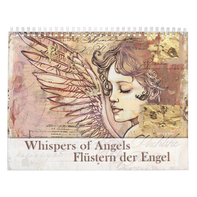 Whispers of Änglar - Flüstern der Engel Kalender (Omslag)