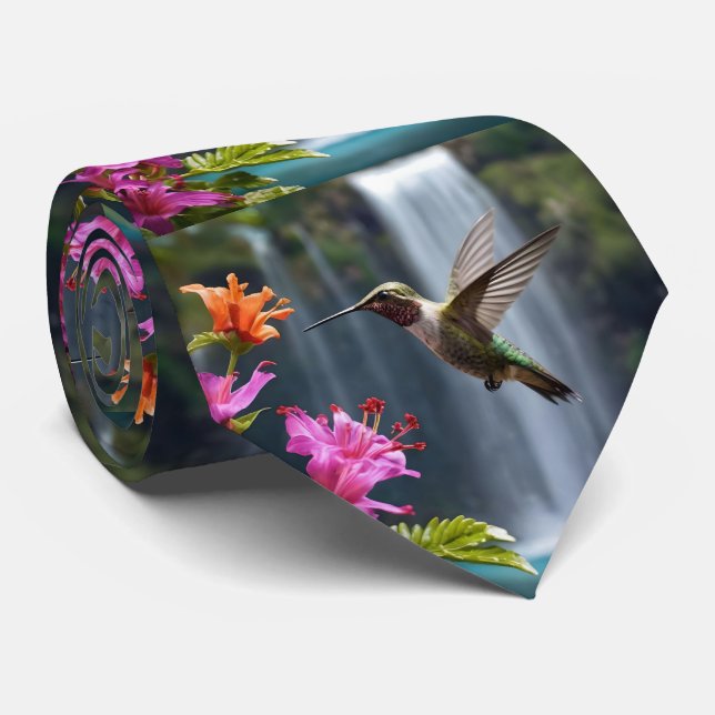 "Whispers of ature: Hummingbird, Waterfall" Slips (Rullad)