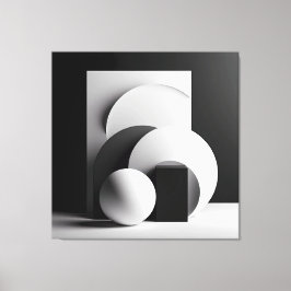 Whispers of Circular Light Canvastryck