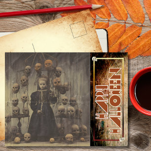 Whispers of Halloween Spirits Helg Vykort