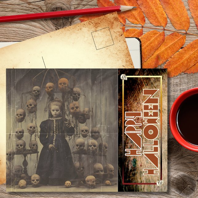 Whispers of Halloween Spirits Helg Vykort (Skapare uppladdad)