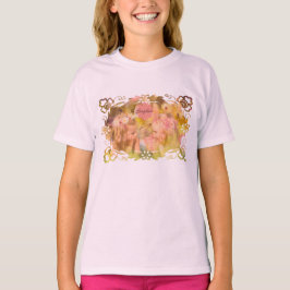 Whispers of Magic: Two Fairy Friends in a Garden T Shirt
