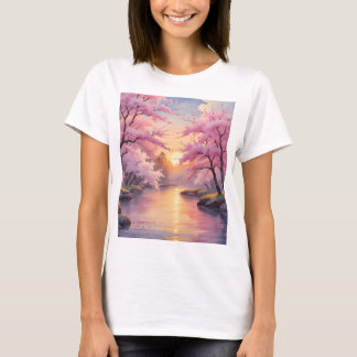 Whispers of Sakura at Sunset T Shirt