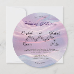 Whispers of Silke: Dreamy Pastel Vinkarare Rosa Bl Inbjudningar