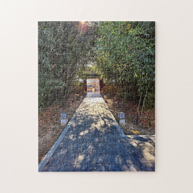 Whispers of the Bamboo Forest Pussel (Vertikal)