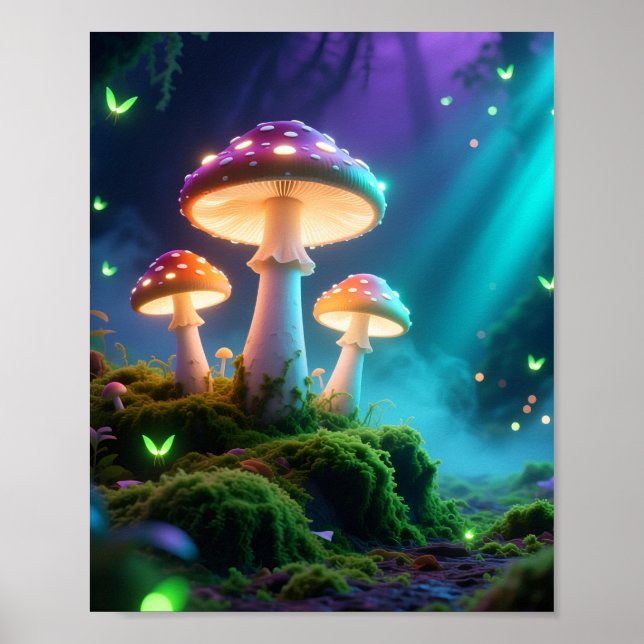 Whispers of the Mushroom Moon Poster (Framsidan)