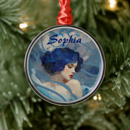 Whispers of the Ocean Goddess Julgransprydnad Metall