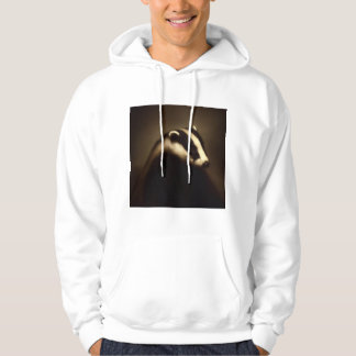 Whispers of the Woodland Badger Hoodie