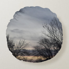 Whispers of Winter Rund Kudde