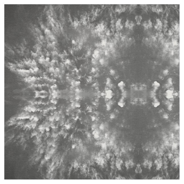 Whispy Clouds Tyg (Närbild)
