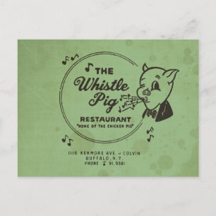 Whistle Gris Restaurant Vykort