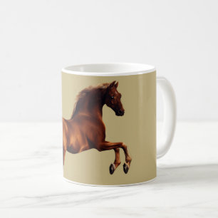 Whistlejacket-hästen av George Stubbs Kaffemugg