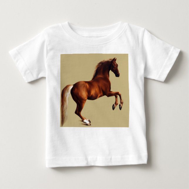 Whistlejacket horse by George Stubbs T Shirt (Framsida)