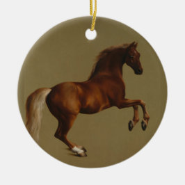 Whistlejejjacka från Horse (av George Stubbs) Julgransprydnad Keramik