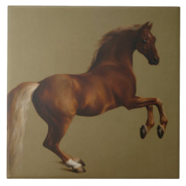 Whistlejejjacka från Horse (av George Stubbs) Kakelplatta