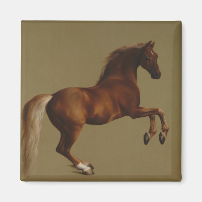 Whistlejejjacka från Horse (av George Stubbs) Magnet (Framsidan)
