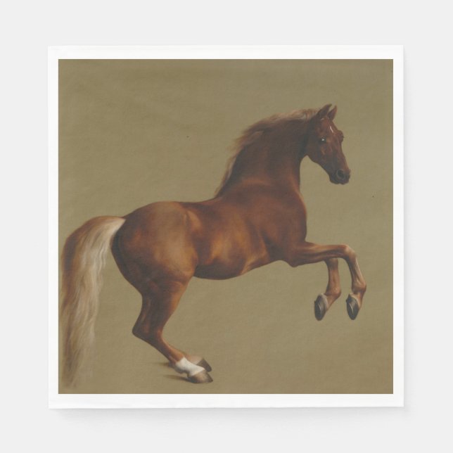 Whistlejejjacka från Horse (av George Stubbs) Pappersservett (Framsidan)