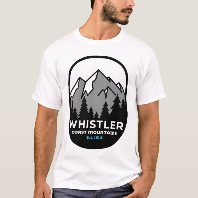 Whistler, B.C. T Shirt (Framsida)