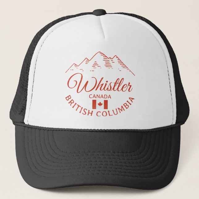 Whistler BC Kanada Berg Keps (Framsida)