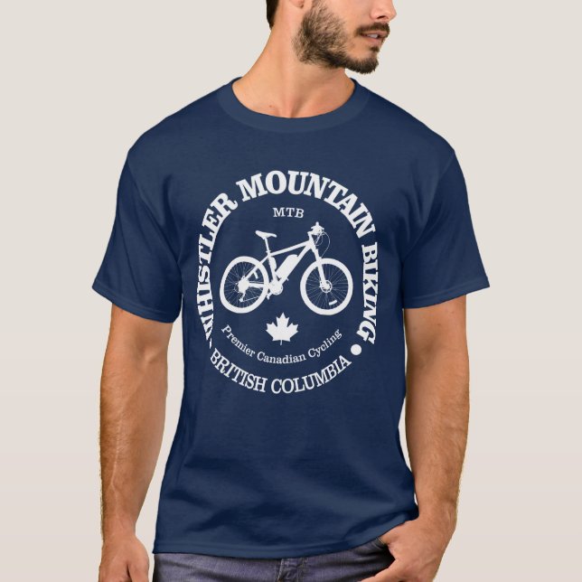 Whistler BC (MTB) T Shirt (Framsida)