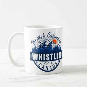 Whistler BC Vancouver - Kanada - Retro Vintage Kaffemugg