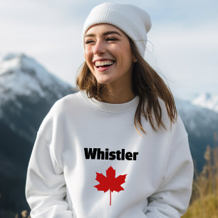 Whistler Canada Natural Red Maple Löv T Shirt