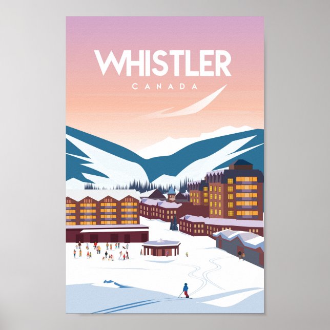 Whistler Canada Whistler - British Columbia Poster (Framsidan)