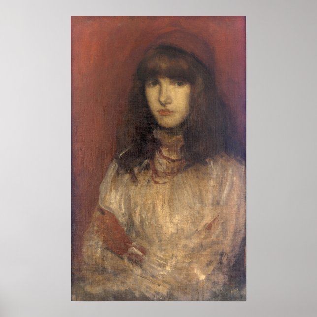 Whistler - Den lilla röda handsken Poster (Framsidan)