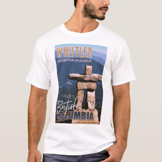 Whistler inukshuk t shirt
