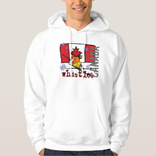 Whistler Kanada skidar hoodien Munkjacka