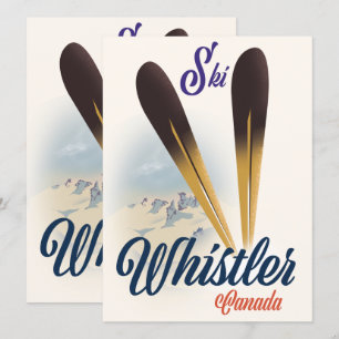 Whistler Kanada skidposter