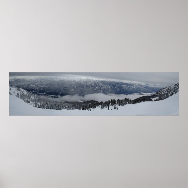 Whistler Panoramic View Poster (Framsidan)