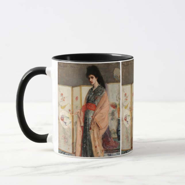 Whistler - prinsessan från delstaten Porcelain Mugg (Vänster)