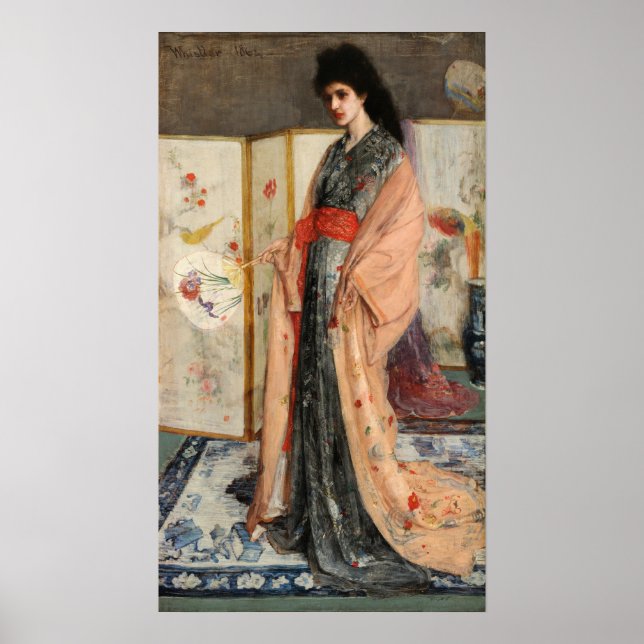 Whistler - prinsessan från delstaten Porcelain Poster (Framsidan)