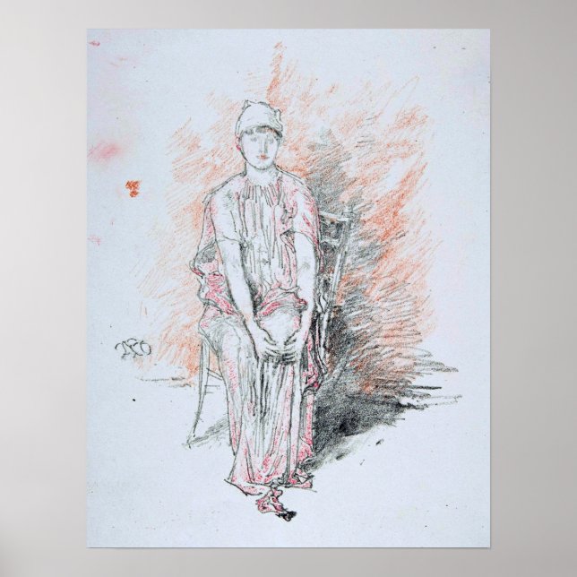 Whistler - Studie i Figur i Färg Poster (Framsidan)