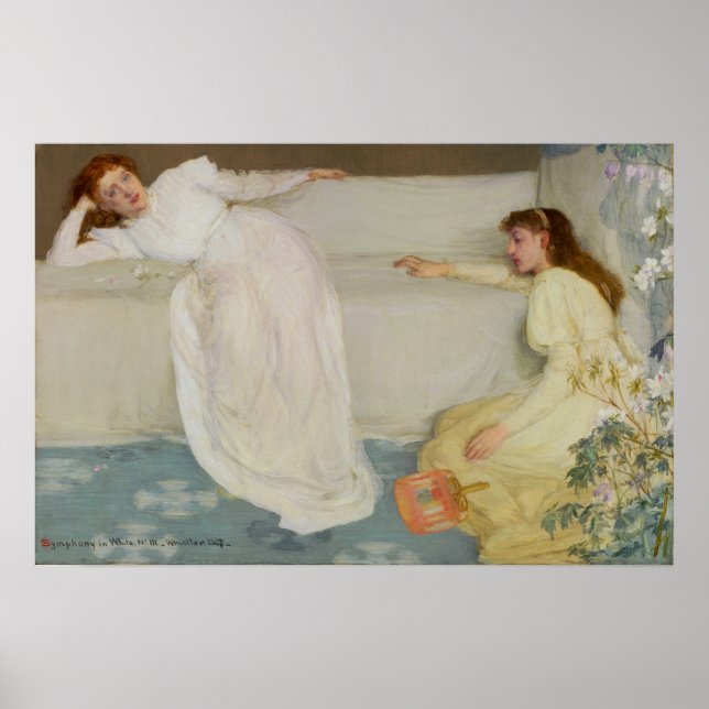 Whistler - Symphony in White Poster (Framsidan)