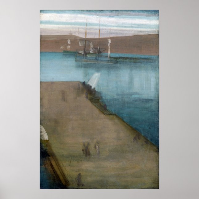 Whistler - Valparaiso Harbour Poster (Framsidan)