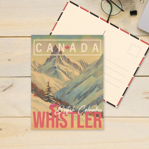 Whistler Vancouver British Columbia Kanada Skida 6 Vykort