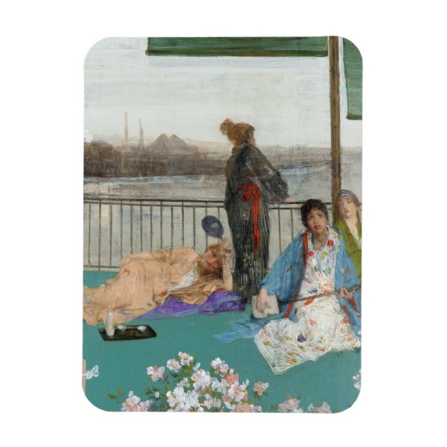 Whistler - Variationer i Mesh Färg och Grönt Magnet (Vertikal)