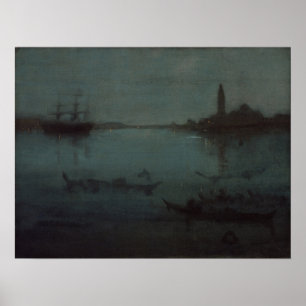 Whistler - Venediglagunen Poster