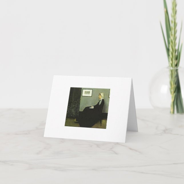 Whistlerordningen i grå färg och svarten noterar kort (Framsida)