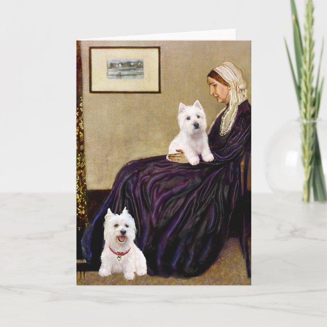 Whistlers Mamma - Westies 3 och 11 Kort (Framsida)