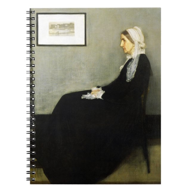 Whistlers Mor av James Abbott McNeill Whistler Anteckningsbok (Framsidan)