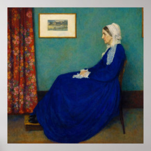 Whistlers mor av James McNeill Whistler Poster