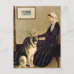 Whistlers Mor - Tyska shepherd 2 Vykort