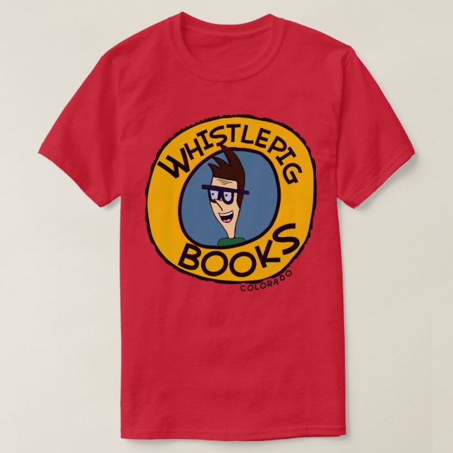 Whistlesvin Bokar Pat Shirt Large Logotyp T (Design framsida)