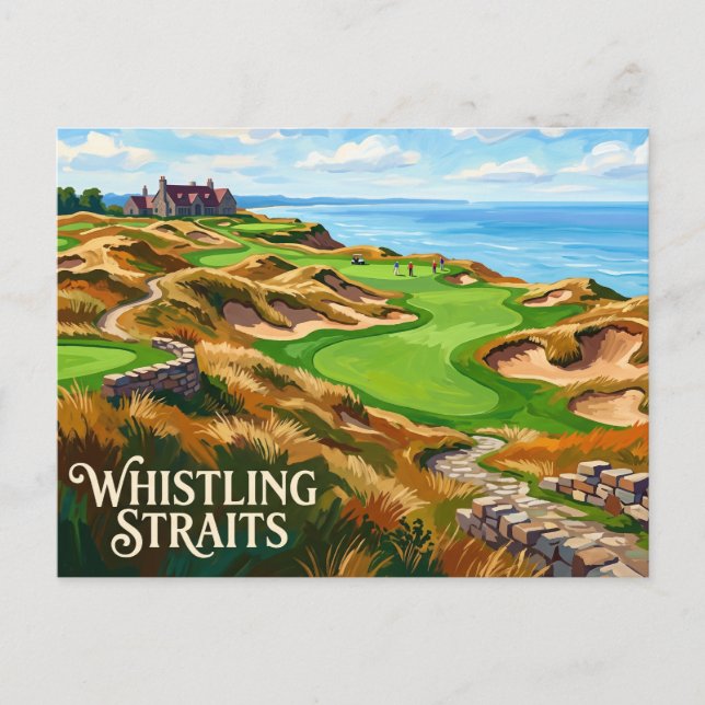 Whistling Straits USA Vykort (Framsida)